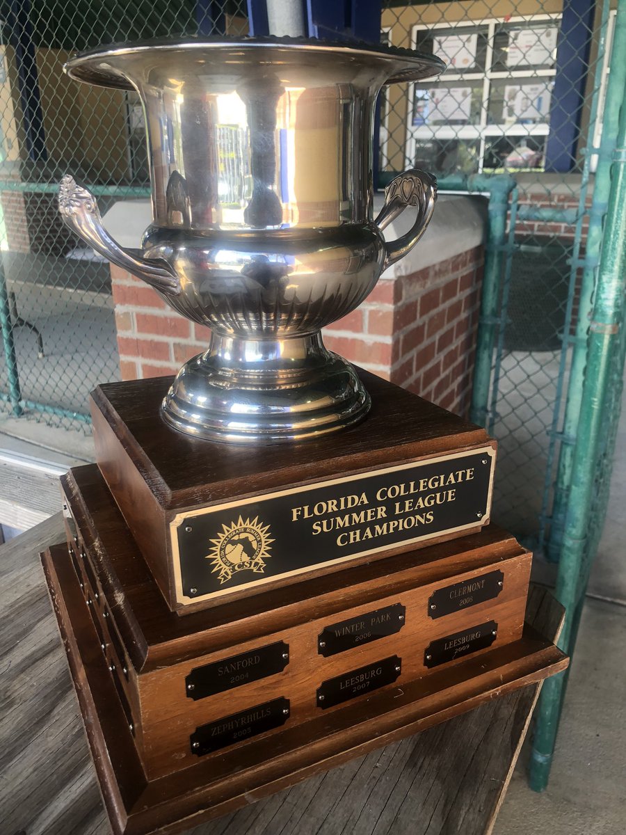 The Whiting Cup is in the building!

Is it headed back to Leesburg with the <a href="/FCSL_Lightning/">Leesburg Lightning</a>?

Or will it head south with the <a href="/FCSLDawgs/">Winter Park Diamond Dawgs</a>?

We find out in just over an hour from Sanford Memorial Stadium!