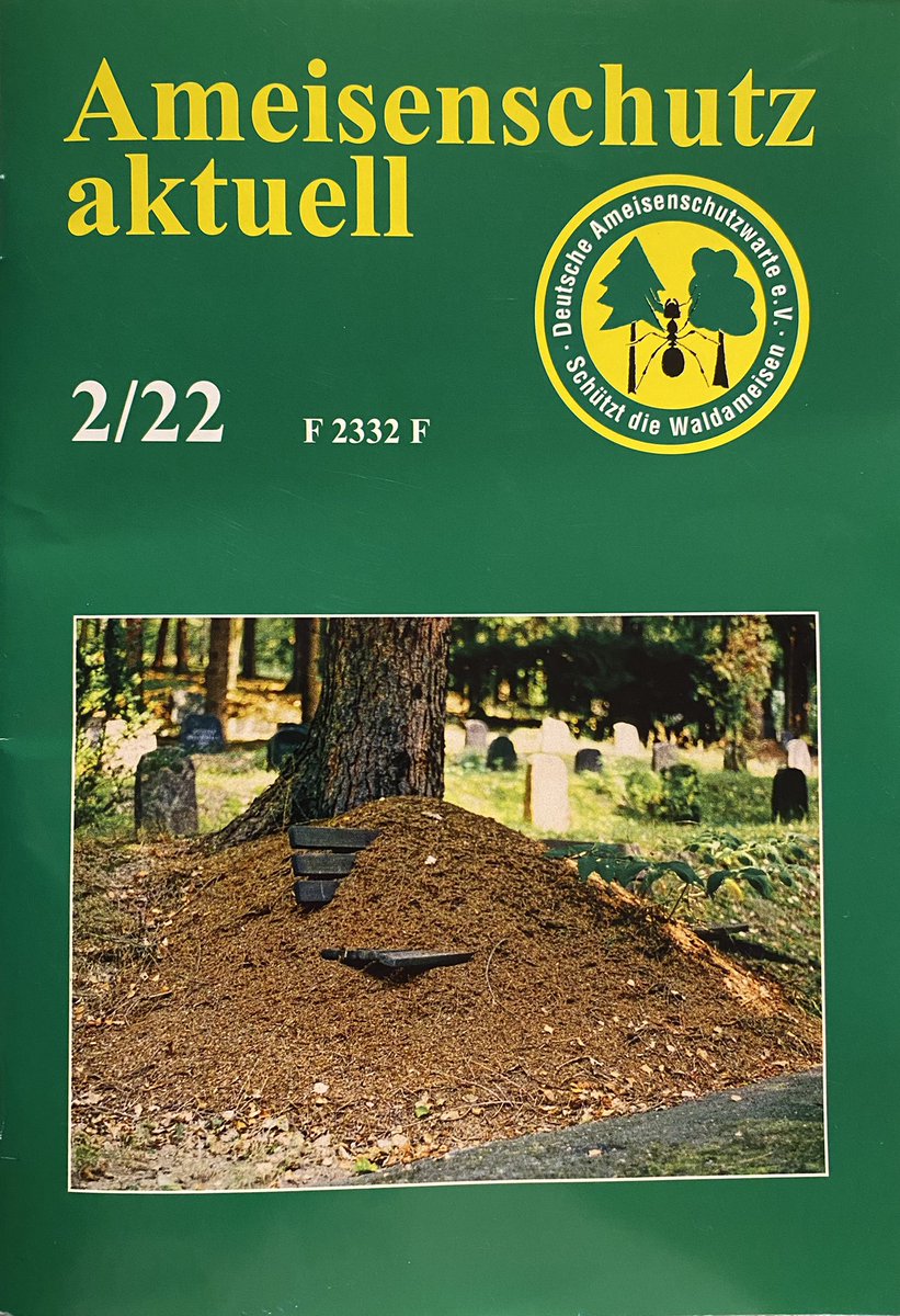 moitzfeld's tweet photo. #Ameisenschutz ist wichtig! Die Zeitschrift „Ameisenschutz aktuell“ der Deutschen Ameisenschutzwarte e.V. ist jedes Mal auf‘s Neue lesenswert! Damit dies so bleibt, hier der Aufruf der #DASW: „Autoren dringend gesucht!“ Bitte gerne teilen! Schützt die Waldameisen! https://t.co/ubySvmGf9C