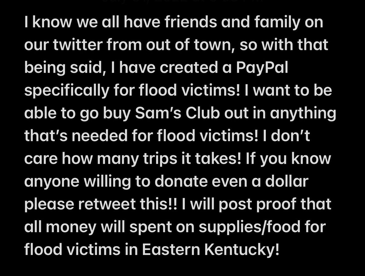 morganjustice22's tweet photo. PayPal: EKYFLOOD2022@gmail.com https://t.co/fkwNVDlA7y