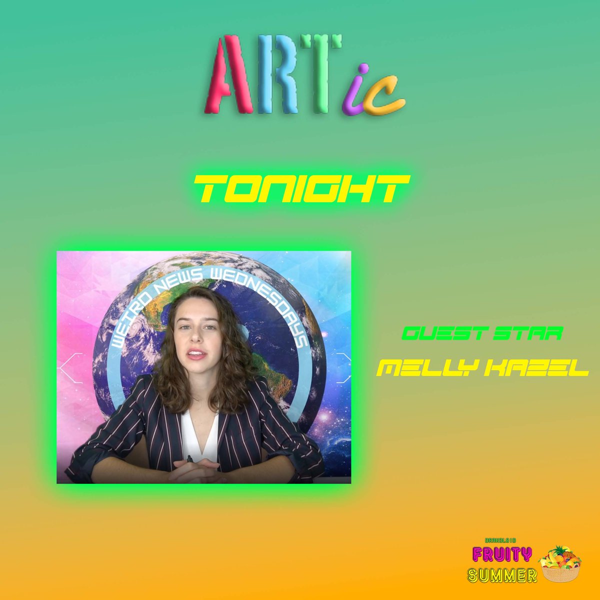 Drakoloid's tweet image. TONIGHT: Comedian Melly Kazel guest stars on a Brand-New @ARTicTV #webseries