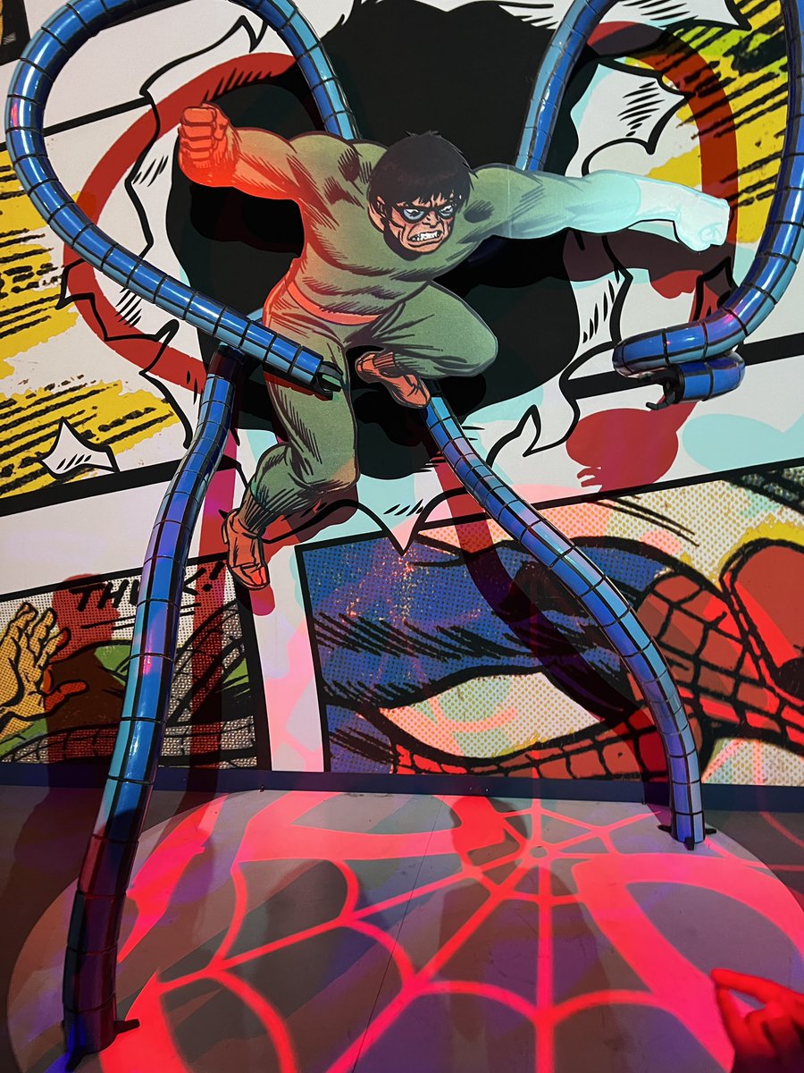 stainedwstyle's tweet photo. Took the kids to #comicon to see beyond amazing #spiderman.  Have some thoughts that they won’t like. https://t.co/rCJaV0tLyp