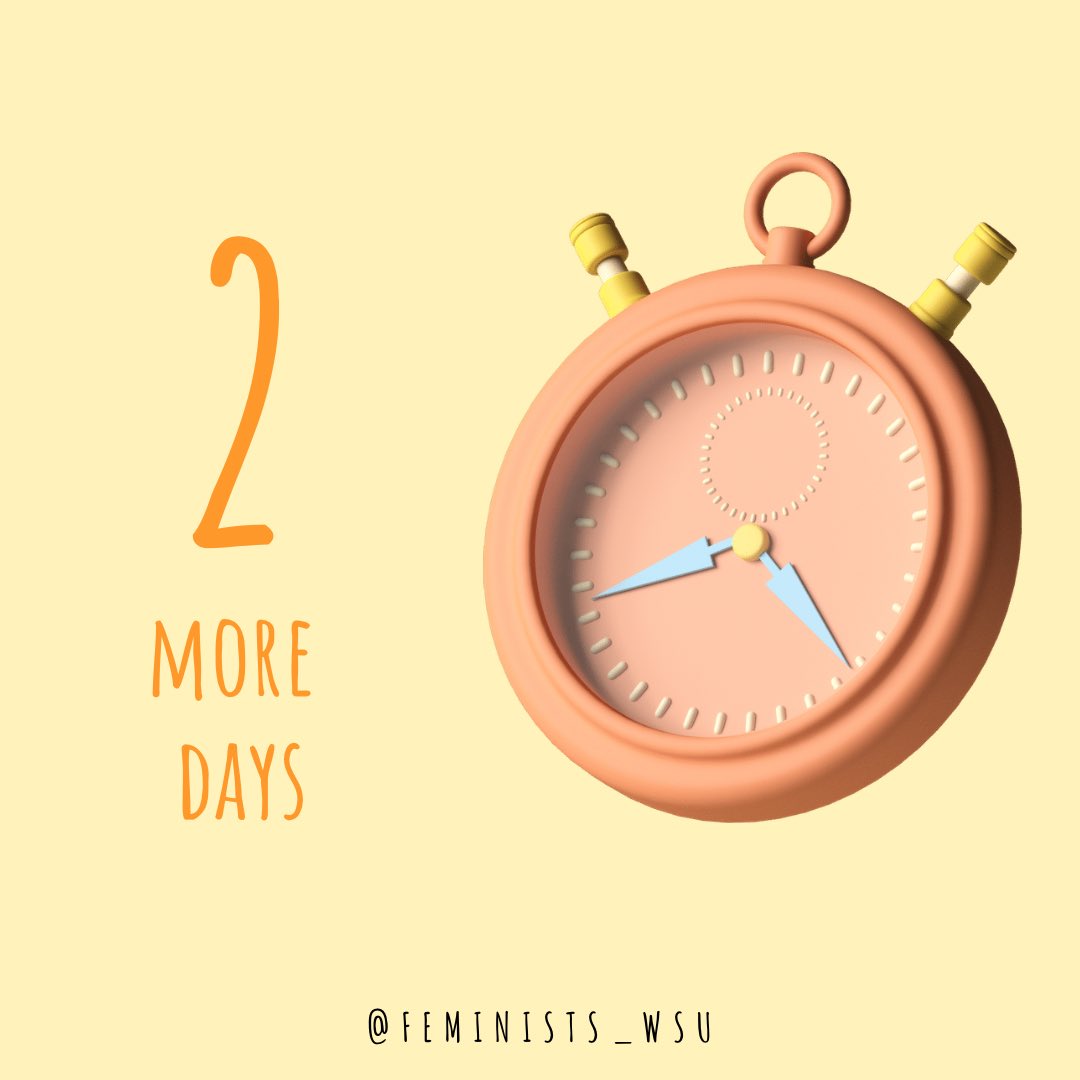 The countdown is on! If you haven’t voted already, remember the election is in 2 days!