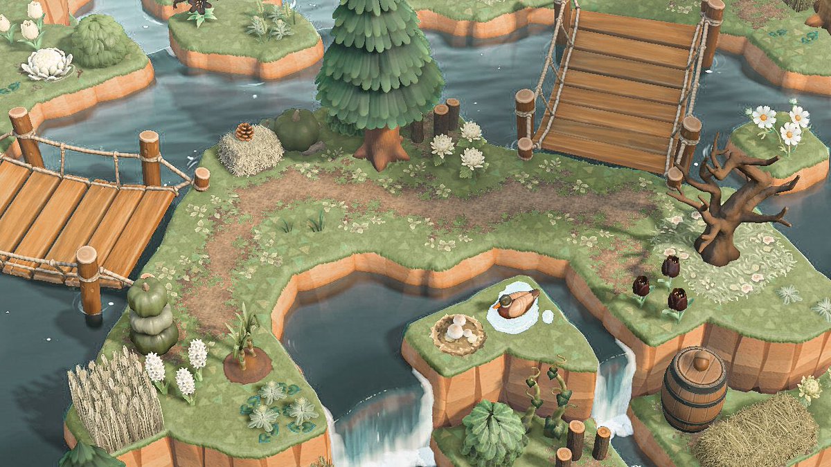 lunacrossings1's tweet photo. Double bridge 🧸 #ACNH #AnimalCrossing #AnimalCrossingNewHorizons #ACNHDesigns https://t.co/nUlw78kjOP