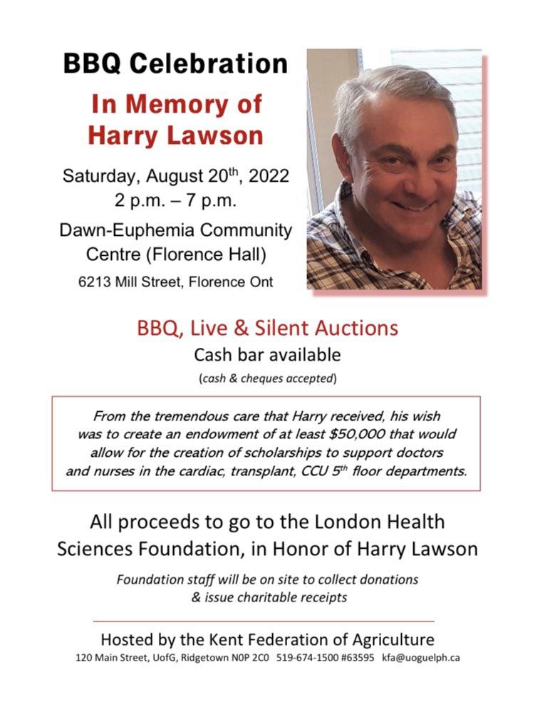 KentFederation's tweet image. The Kent federation is hosting a fundraiser in memory of Harry Lawson. Harry was a long standing director and a fantastic guy,he is greatly missed at our meetings. Details below.  #ontag #ckont #FUNDRAISER #londonhospital #FARM #community
