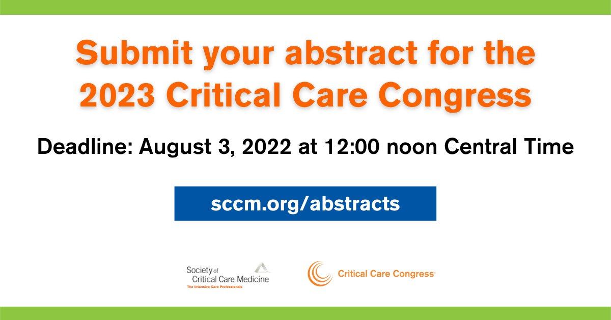 Intensive Care Society State of the Art (SOA) 2023 Congress Abstracts, 2023