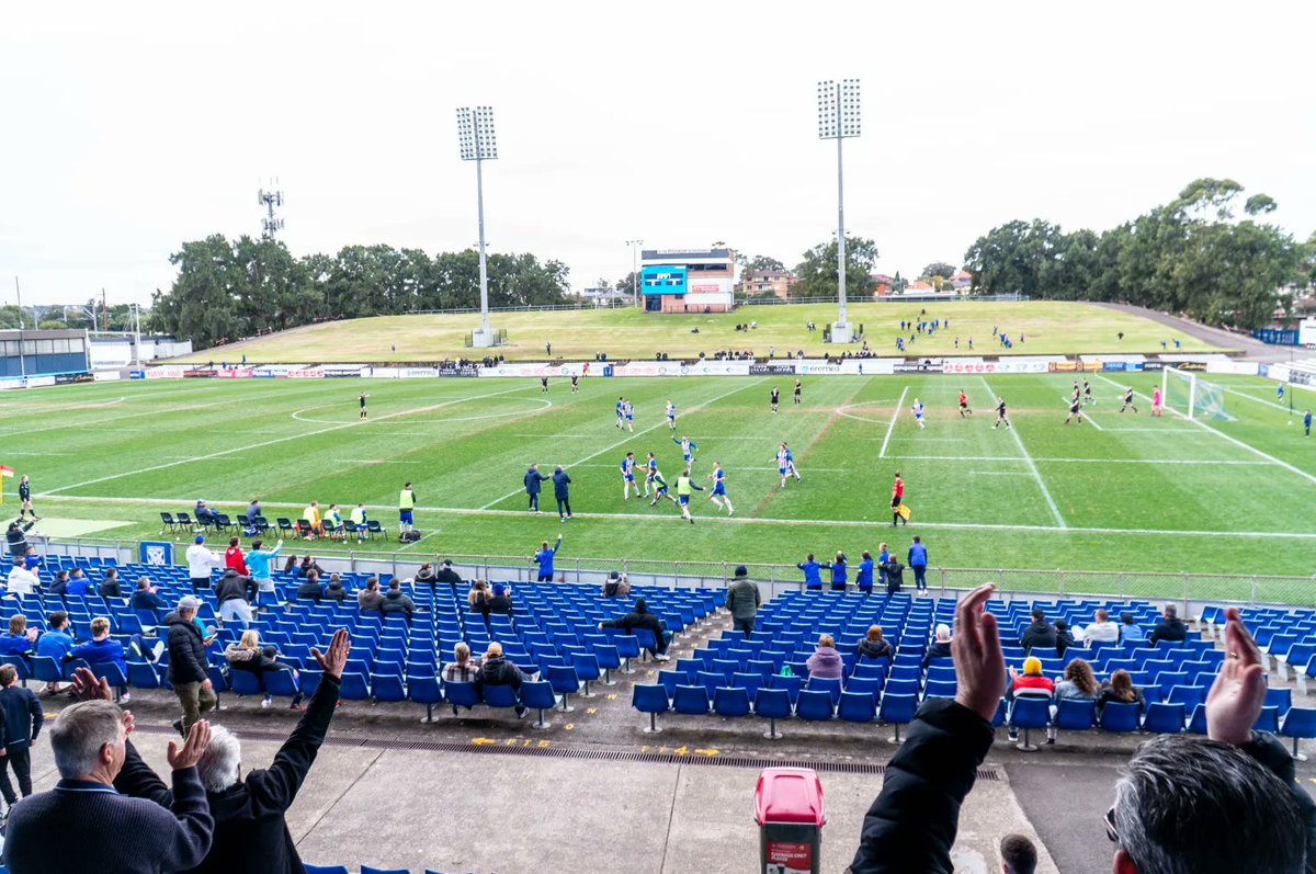 OlympicGM's tweet photo. Great day at Belmore as @SydneyOlympicFC lift the Minor Premiership for 2022. A great comeback story for the Club after being sent to the brink, again. Well done to everyone. Looking forward to finals football. #cmonOlympic https://t.co/rF37Ixm6rD