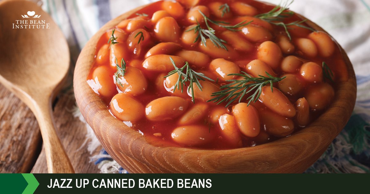 Bean Institute on Twitter "⚡️ JAZZ UP CANNED BAKED BEANS