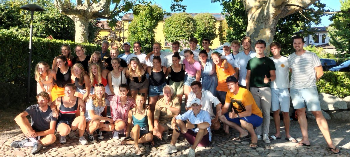 Genoten van deze roeiers en coaches #worldrowingu23 @Roeibond #lovemyjob