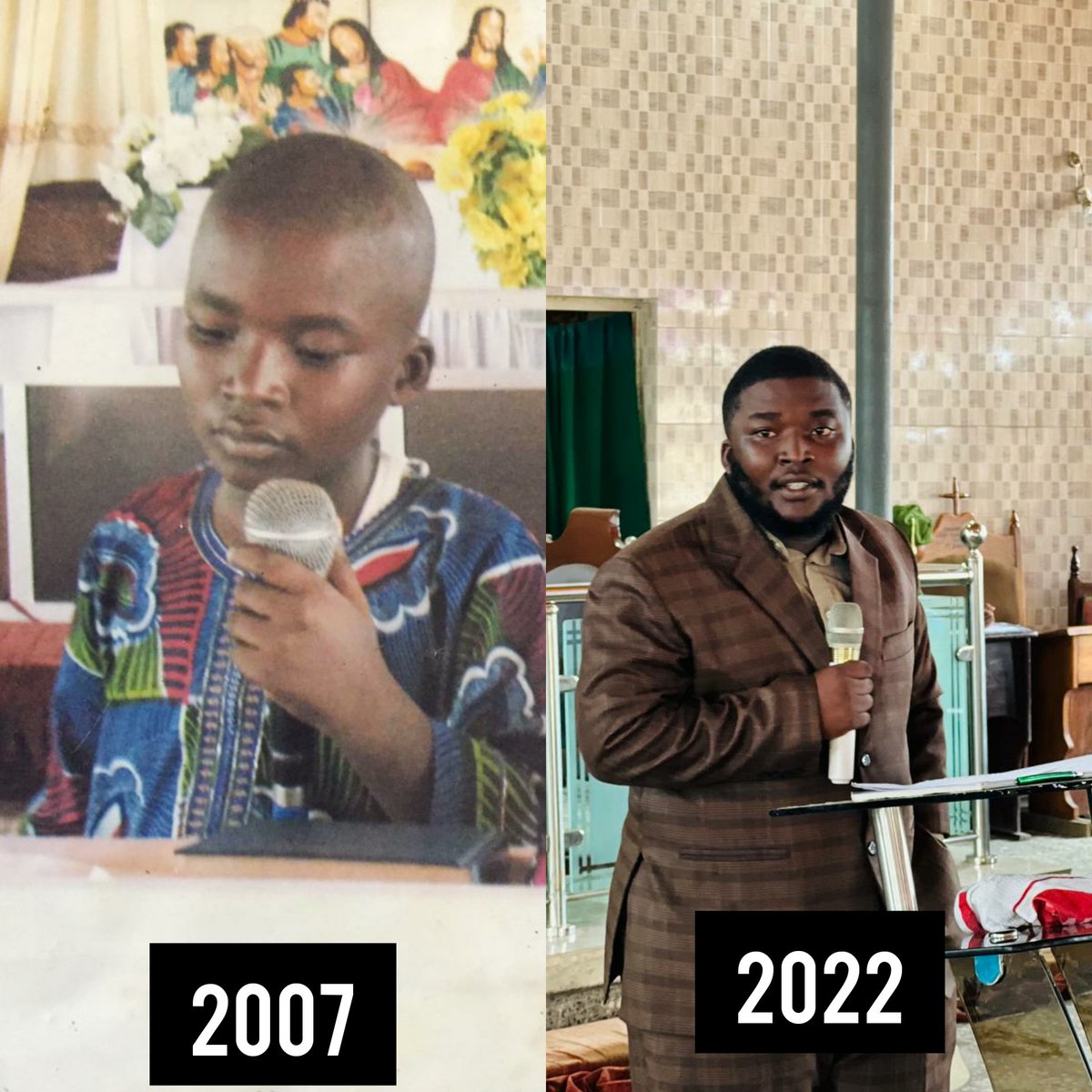 OloyeGbenga_'s tweet photo. God's power is working.
#Grace
#15yearsdifference https://t.co/BXhUJC0Utq