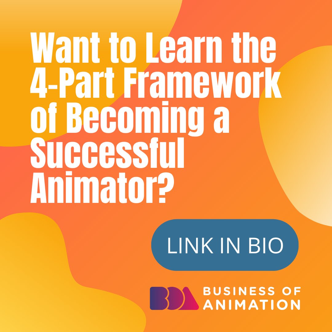 animationbiz's tweet photo. Want to Learn the 4-Part Framework of Becoming a Successful Animator? Link in Bio.
#AnimationService #AnimationServices #AnimationGrowth #FreelancingAnimationBusiness #AnimationBusinessTips #AnimationBusinessTricks #AnimationBusinessSteps #AnimationPitch https://t.co/2kJ4H5VvNh