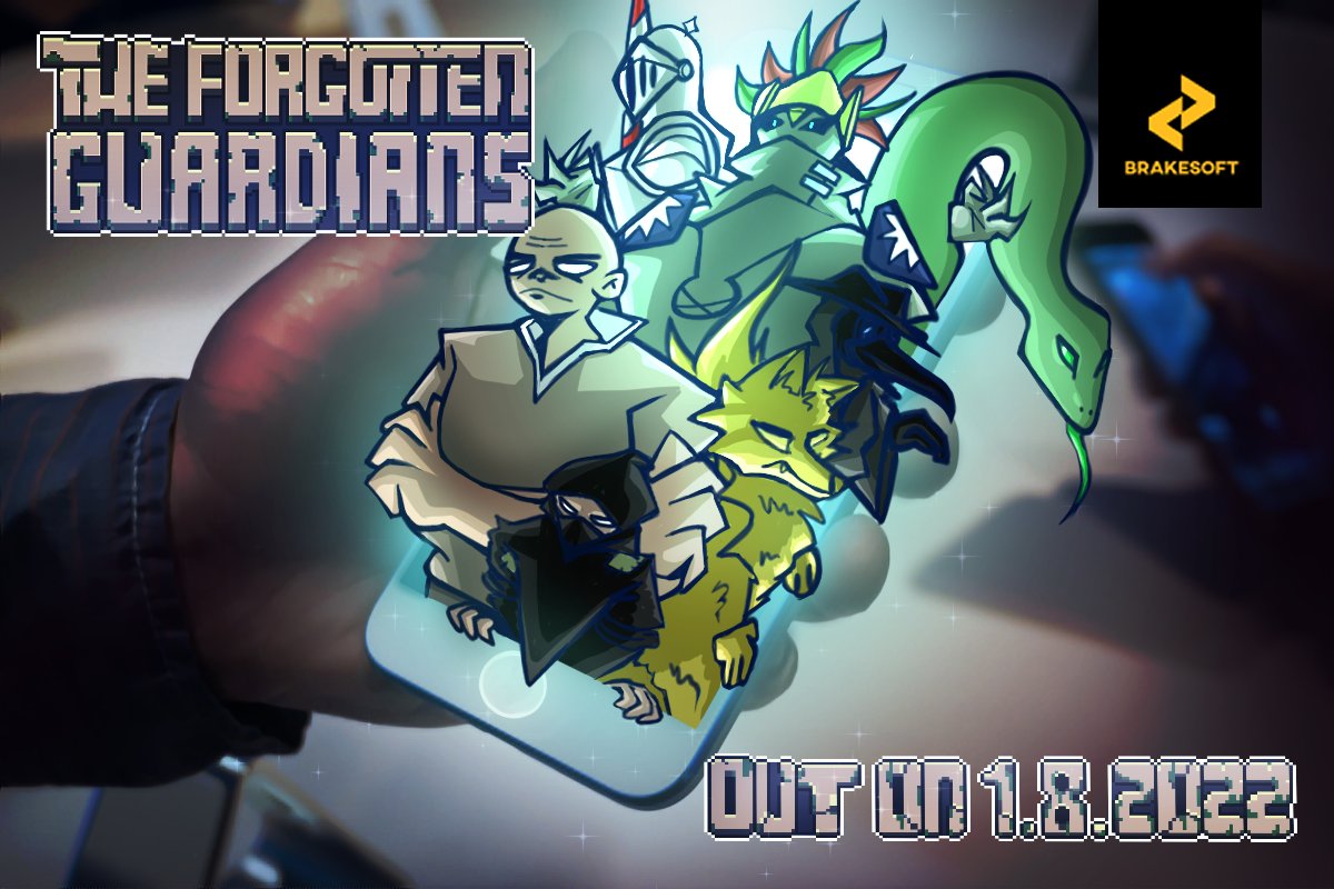 Brakesoft's tweet photo. We've been quiet but not idle! 

Our soft launch version of The Forgotten Guardians is now available for Android and iOS in selected countries.

Links below 👇

#gamedev #SoftLaunch #indiegames #indiedev https://t.co/xq13UzLKKe