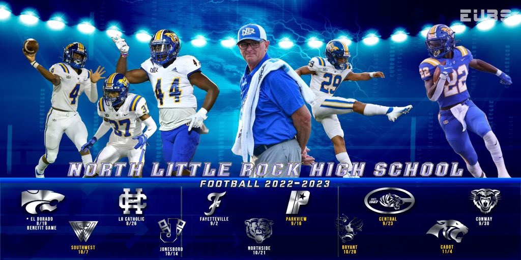 NLRFB's tweet photo. Our official Varsity football schedule for the 2022-23 season! 
#Anyone #Anytime #Anywhere #GoCATS https://t.co/A3r1CMxPzc