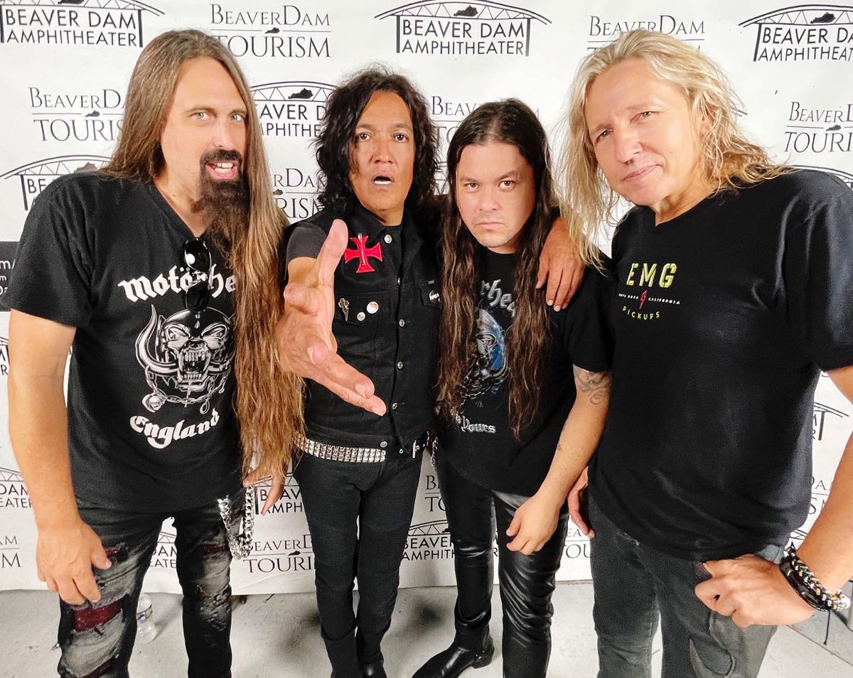 TheBulletBoys's tweet photo. Ira, Marq,Freddy,Rad Brad!!!! Killing It @BeaverDam Fest!!! Ty to all who packed the Hizz for our @TheBulletBoys show!!! Unreal Radness!! Chrz!!! Mt🖤🏴☠️🖤🏴☠️💯 #marqtorien #irablack #fredaching #bradlang https://t.co/ED4Bexn6GI