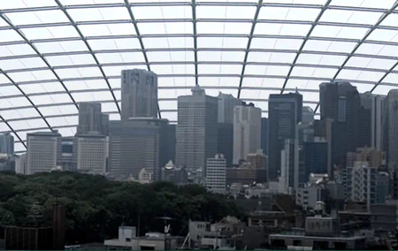 東京がドーム化！？全天候型都市を目指すという虚構新聞w