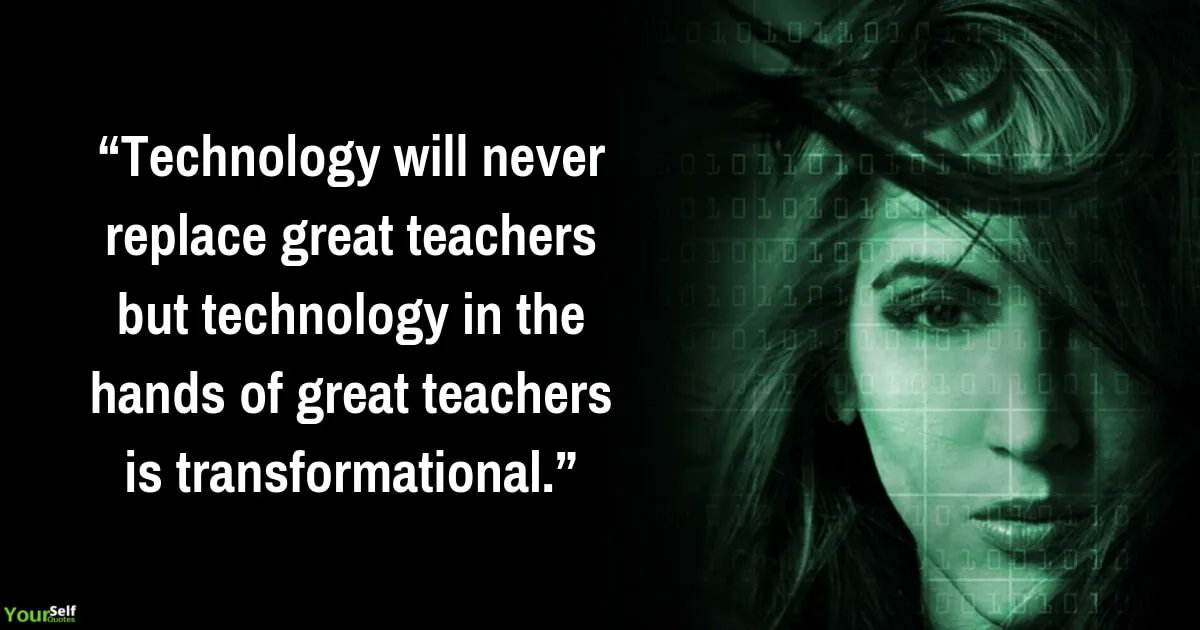 Technology in the hands of great teachers is transformational tech 