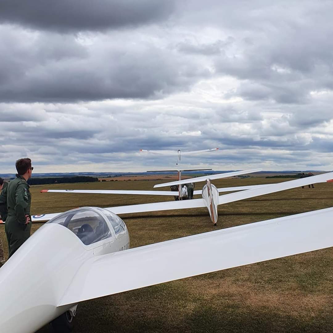 Start of our Scholarship summer course - 8 cadets from the southern regions are here undergoing their gliding training after being successfully selected following their applications. The cadets will be on an intensive week long course and learn all the air fundamentals.