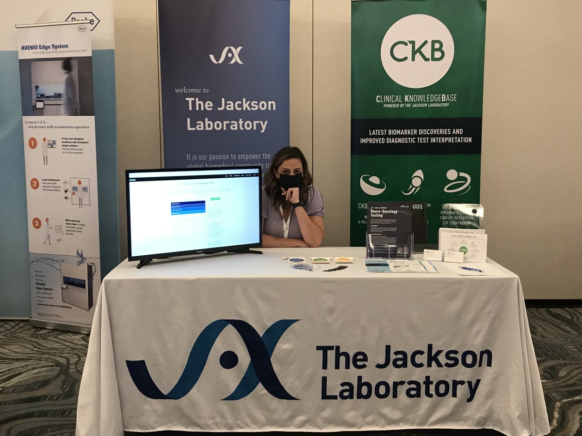 Excited to be at the #CGCannual2022 meeting! Come visit our booth to learn more about JAX-CKB! #genomics #cancervariants #precisionmedicine
