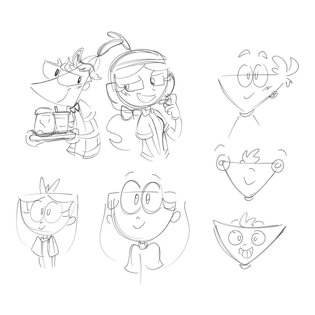Some sketches I did while streaming on Discord VC

#phineasandferb #phineasadnferbfanart #undertale #undertalefanart
#phinabella #sansundertale #papyrusundertale #torielundertale #floweyundertale #phineasflynn #isabellagarciashapiro 
#garfield #deltarune