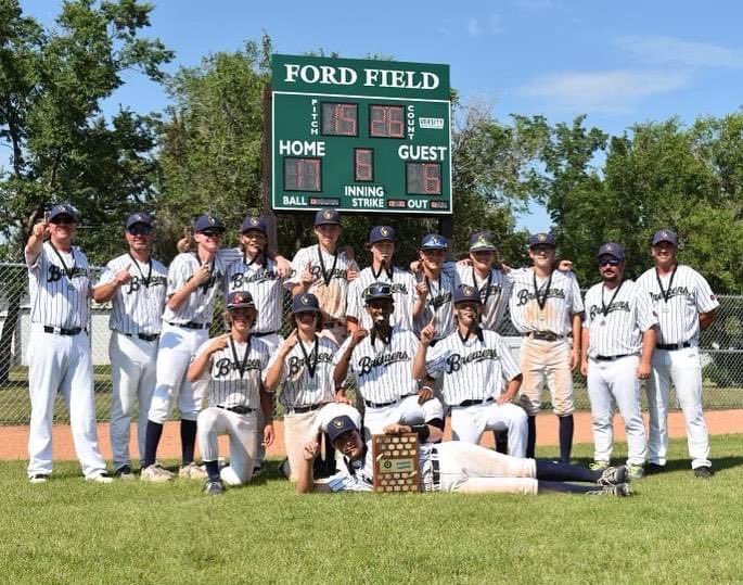 BaseballSask's tweet photo. Congratulations to the Saskatoon Brewers who are the 2022 15U AAA Tier 1 Provincial Champions with a 16-6 win over the White Butte Broncos. https://t.co/eM4MDRN7Ik