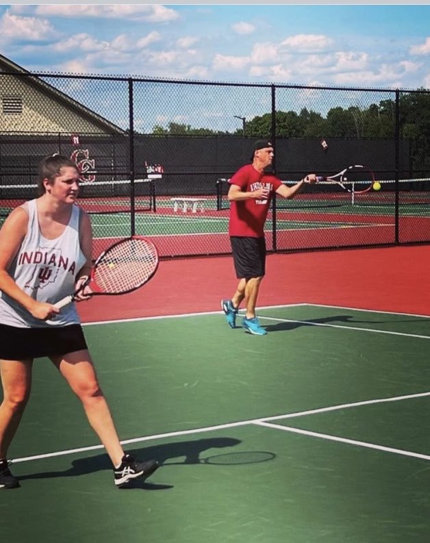 My progeny and 🎾❤️