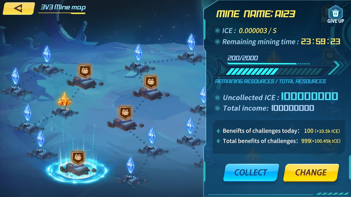 Origin_X_Meta's tweet photo. As a game focusing on Play and Earn, we certainly won't choose the non-playable pledge mining😕; Origin X innovate the gameplay of miners war to strengthen its practicability😎 Want to win all the treasures? Use your wisdom and forge forward in victory!🥳
#P2E #GameFi #PlayToEarn https://t.co/O4UDldEm9I
