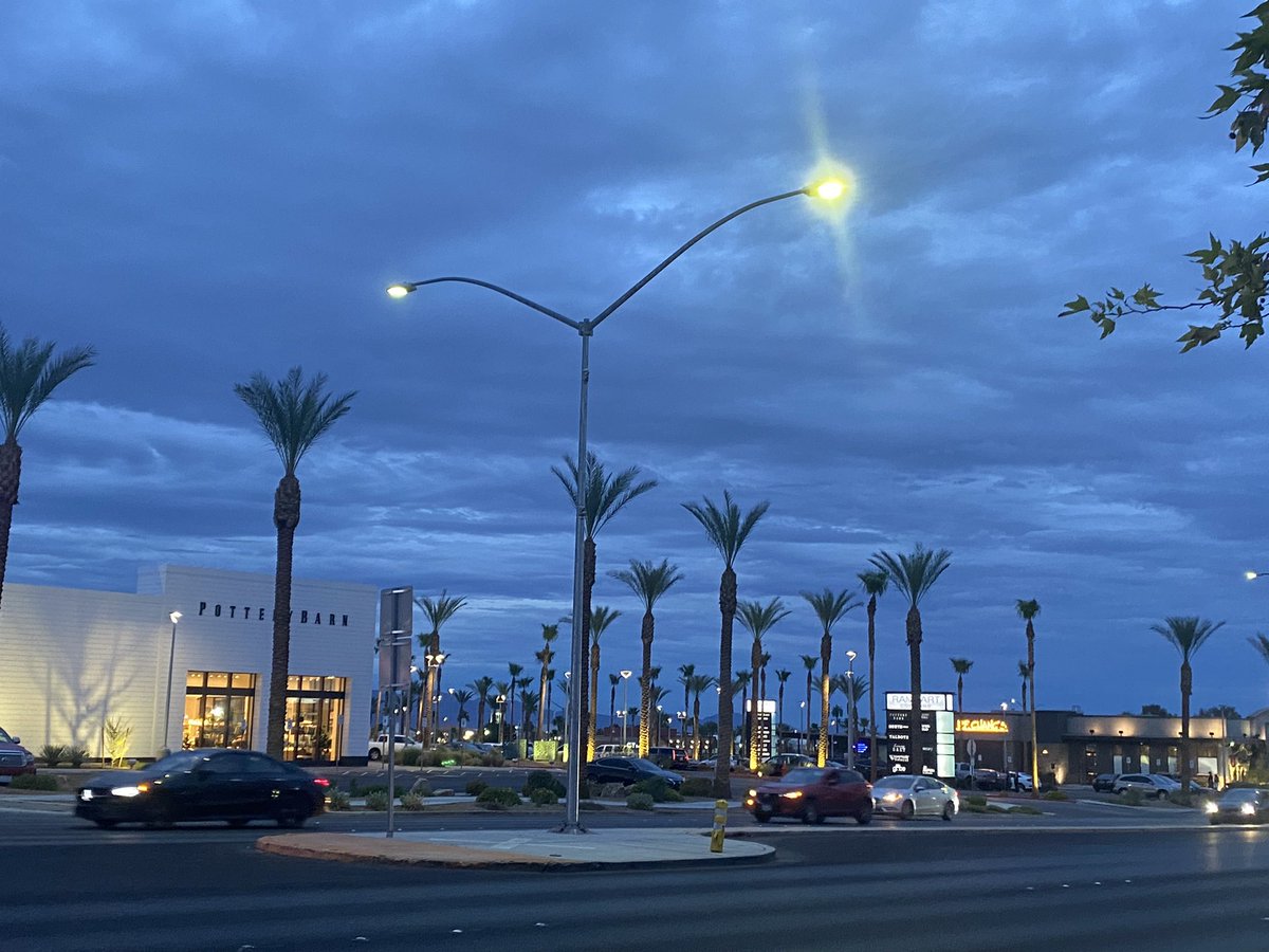 Beautiful sky tonight in Vegas. Taking my dog for a walk not sure what’s in store maybe more storms maybe not but this is beautiful!