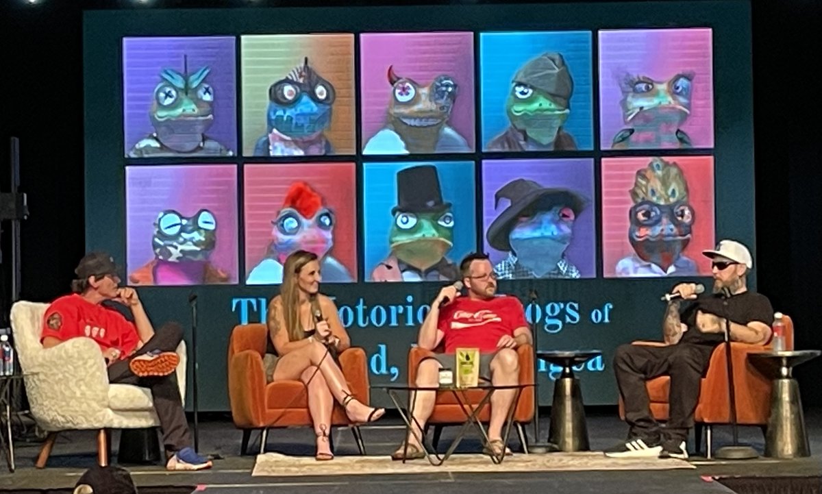 JustinGilanyi's tweet photo. >>Future of DigitalVerse<<
w/@GreenRabbitGame @Frogland_io @PASSNFT
 @FutureShape360 

*⃣ Possibilities for collaboration are endless
*⃣ Crowdsource and create - community
*⃣ Build on what you learn- Learn by what you build

#web3 #fs360 #partyanimalz https://t.co/xNyxXCumNl