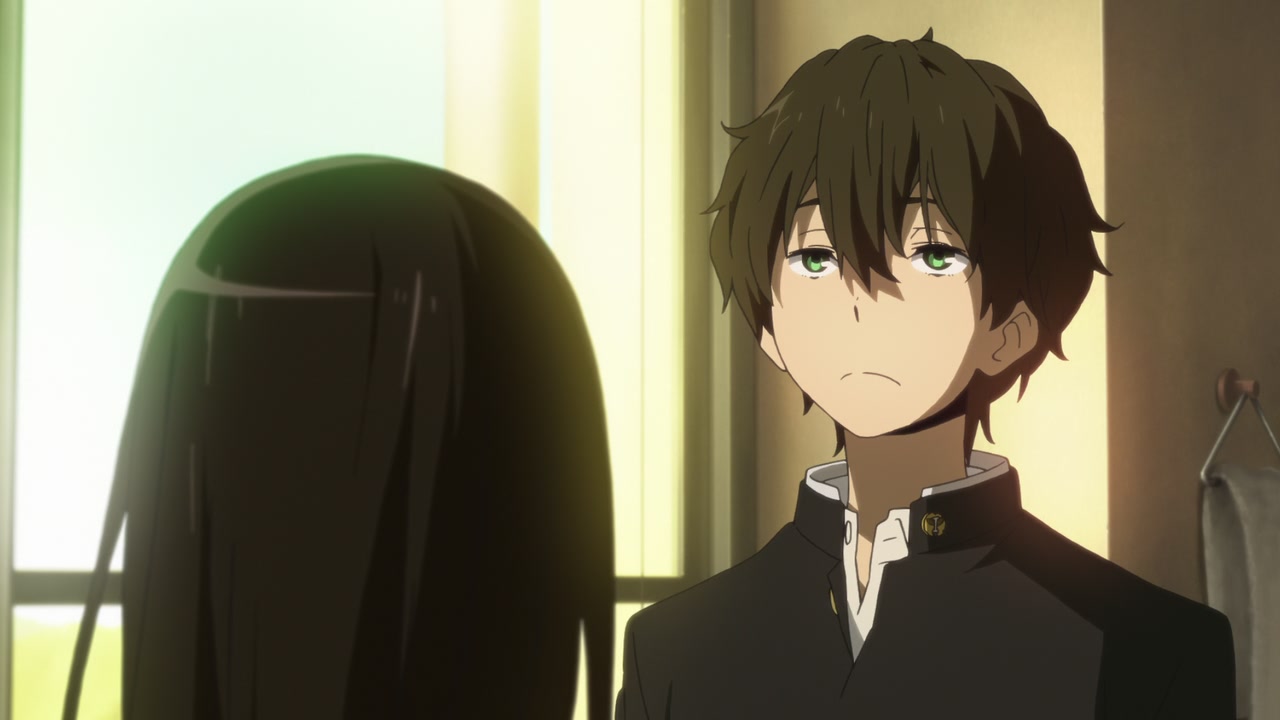 Hyouka Episode 6 Xros Fansub аниме