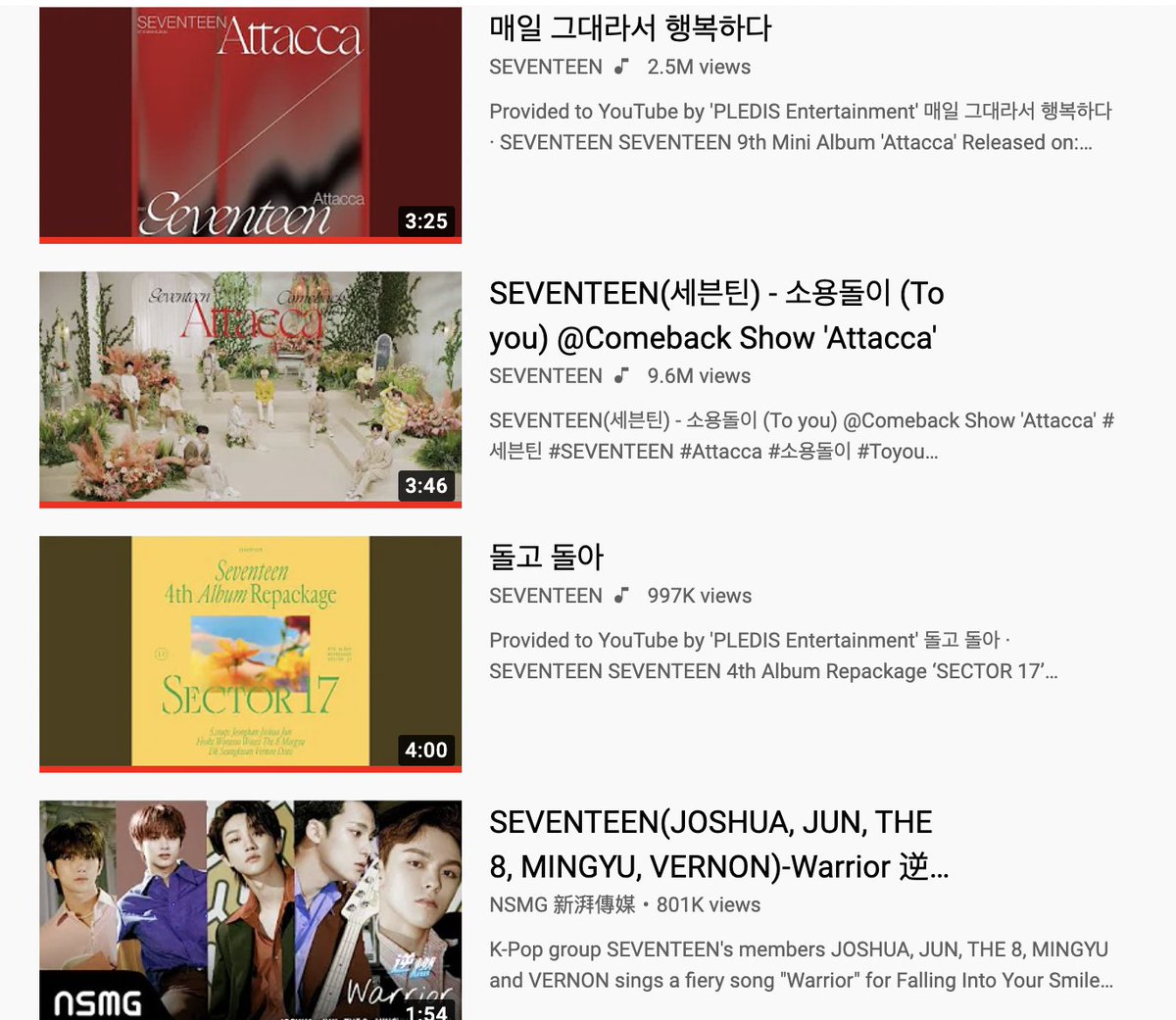 unlikelybnny's tweet photo. I keep forgetting to post, but I AM streaming.
yt history is weird, I definitely did not pass up the chance to watch Call Call Call ☎️☎️☎️
#SECTOR17 #세븐틴 #SEVENTEEN
@pledis_17 #_WORLD4thWin https://t.co/NiI0au0D0X
