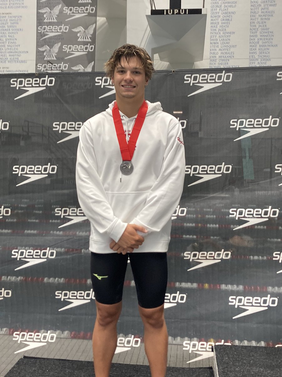 GYWDolphins's tweet photo. Great end to a super 2022 NCSA Junior National Long Course Champs &amp; @greenwich_dolphins🐬career for @ahazlett21 who takes silver in 50M-Free at season best 23.60. #GoDolphins, @ywcagreenwich, #boola #boola! https://t.co/sxWneui1BK