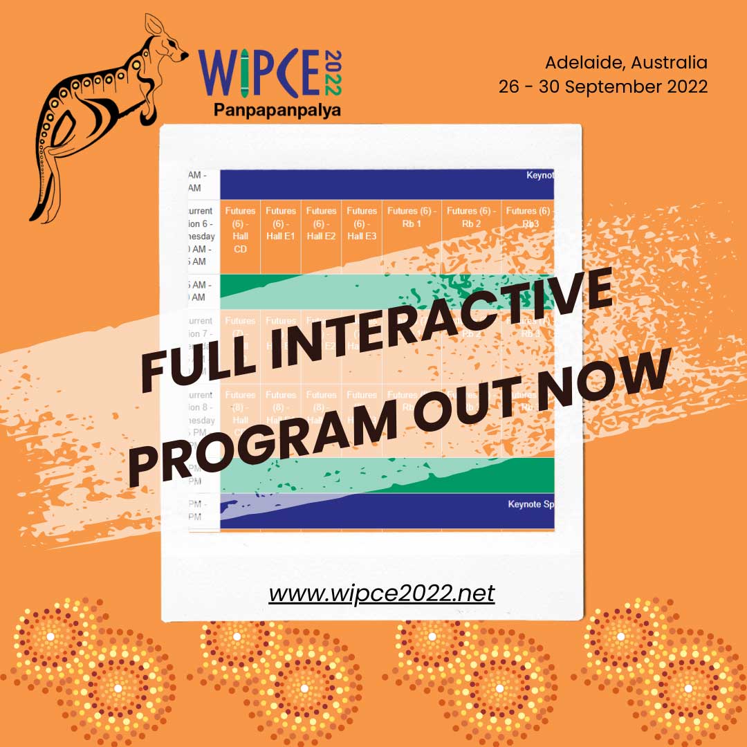 wipce2022's tweet photo. WIPCE 2022 interactive program now available!
7 keynote speakers, 380 seminars and workshops (in 17x16 concurrent sessions).  Cultural activities &amp; performances, posters, exhibitors and on-demand (virtual) presentations to come...
https://t.co/il9Il7oQMy https://t.co/130jC1FDq9