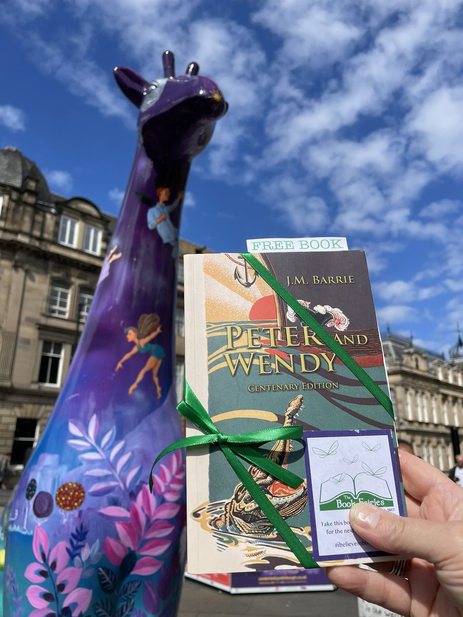 Happy #SecondhandBookFairies Day!

To mark the final day of #GreenBookFairies and #PlasticFreeJuly @the_bookfairies are celebrating secondhand books! 

Did you find #PeterAndWendy by #JMBarrie in #Edinburgh

@BookfairiesEdin 
@BookfairiesScot #GiraffeAboutTown @EdinburghZoo