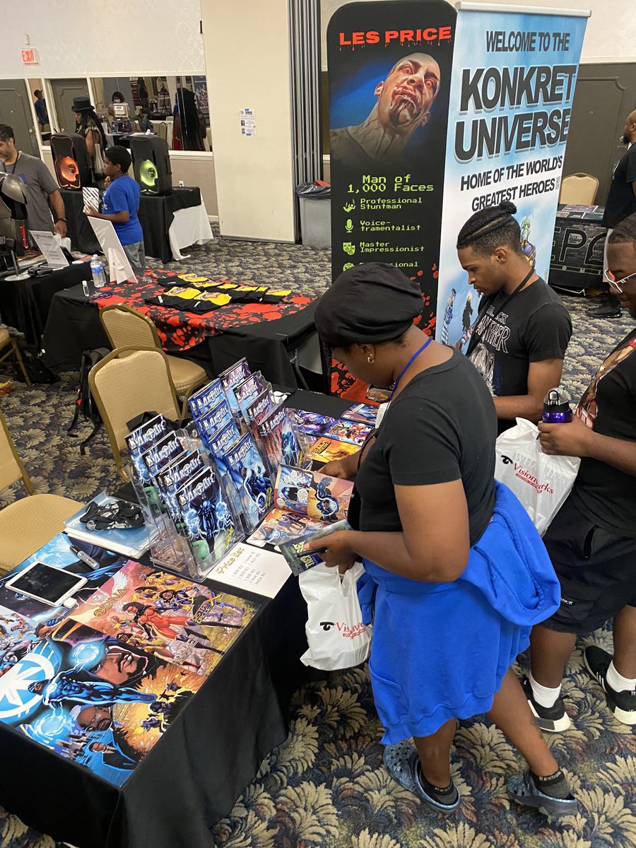 KonkretComics's tweet photo. Hey Comic creators, I’ve got a Question. What is your table pitch at cons? https://t.co/BLkN2MPUPa
