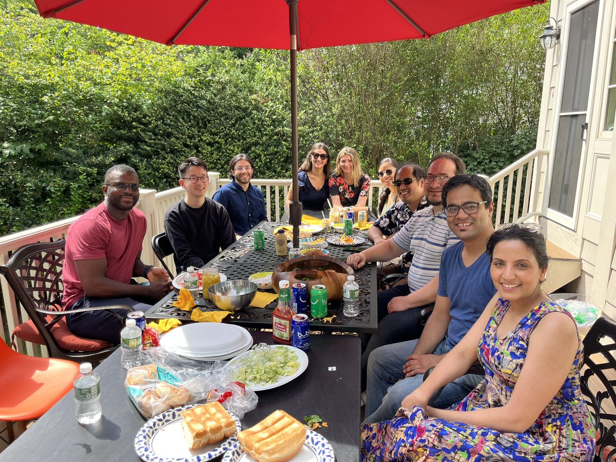 jana_ivanidze's tweet photo. Super fun #BBQ #IvanidzeLab @MolecularWCM @WCMRadiology
Lucky to work with this amazing team, enjoyed spending quality time outside of the hospital/ lab π₯°
@Jaswal_Shama @Joseph_Adedigba @nkarakatsanis @arsalanhaghdel @Joseph_Adedigba
Great job on the grill @msimon6720 https://t.co/x0J4VkeoZj
