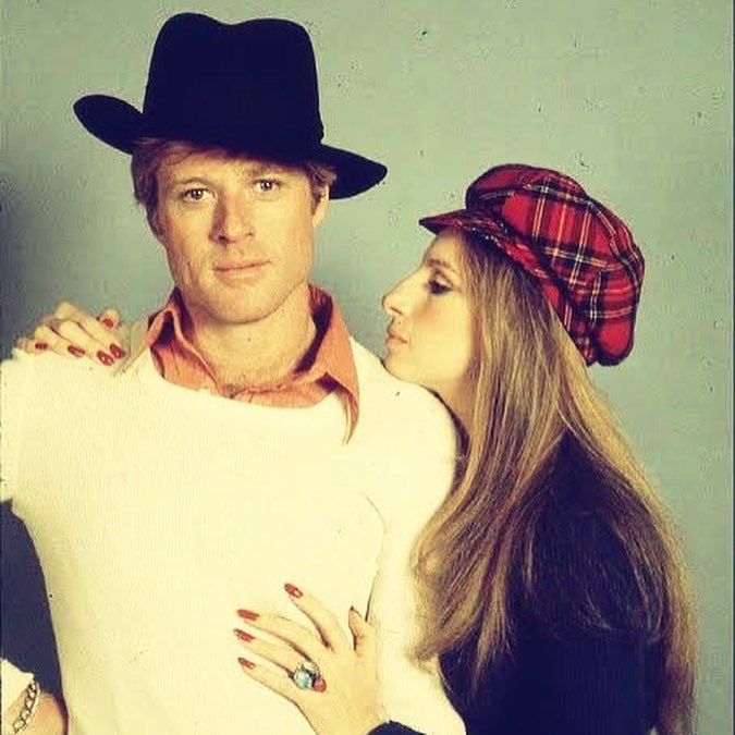 no one pulls off couple #hatgoals quite like Redford and Babs, but, tbf, she’s pulling it off and he’s just along for the ride