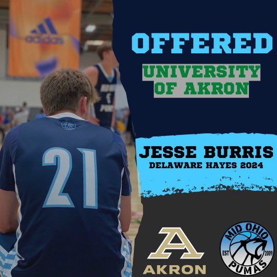 I am extremely blessed to receive an offer from the university of Akron! Thank you Coach Groce and everyone on the Akron coaching staff for believing in me! #GoZips