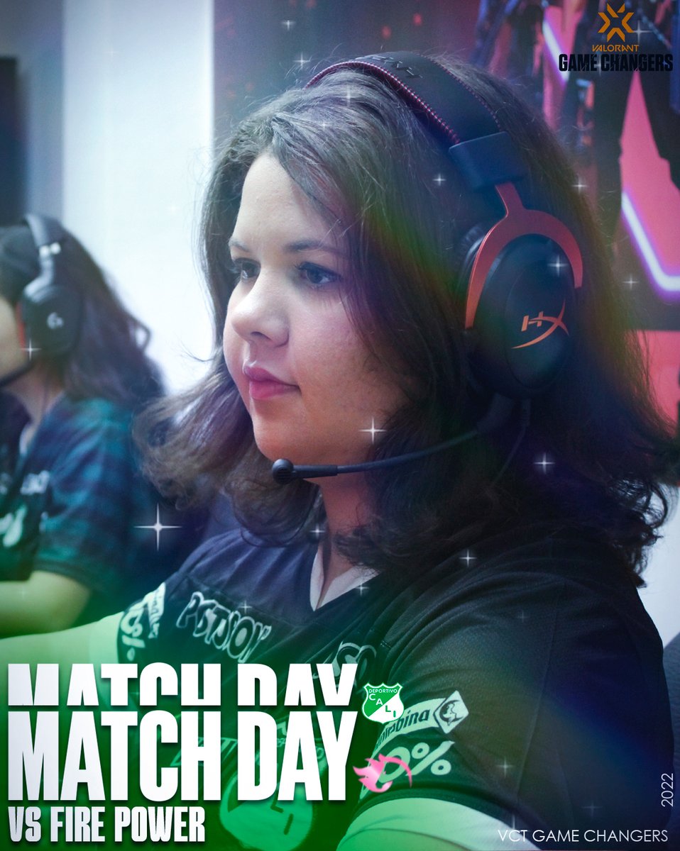 1upesportscol's tweet photo. ¡HOLA FIRE POWER!😁
Seguimos con nuestro recorrido en la #VCTGameChangers y es momento de demostrar.
Big GL para las chicas.
🆚@FiRePOWERval
⏰:🇨🇴20h 🇨🇱21h 🇦🇷22h
No transmisión.
#VamosCali 💚🤍💚🤍
.
.
.
.
.
#DPCVAL #eSports #DEPORTIVOCALI #VALORANT https://t.co/9pzrTDgOS5