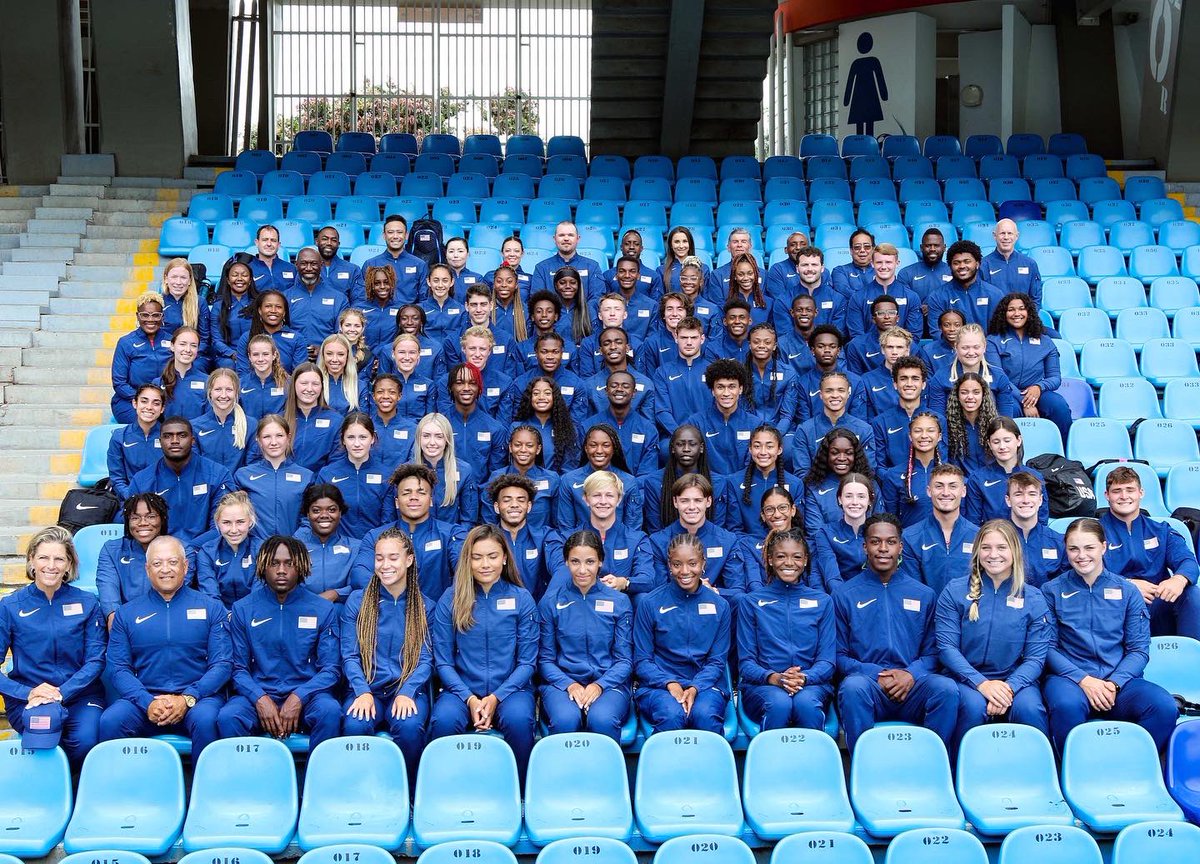 usatf's tweet image. 77 strong 🤩🇺🇸

Team USATF is ready to take on the World Athletics U20 Championships in Cali, Colombia starting TOMORROW! 

🔗Read about the team here: bit.ly/3PQCzHh

#JourneyToGold