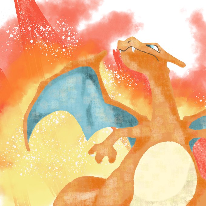 リザードン 高画質 のtwitterイラスト検索結果