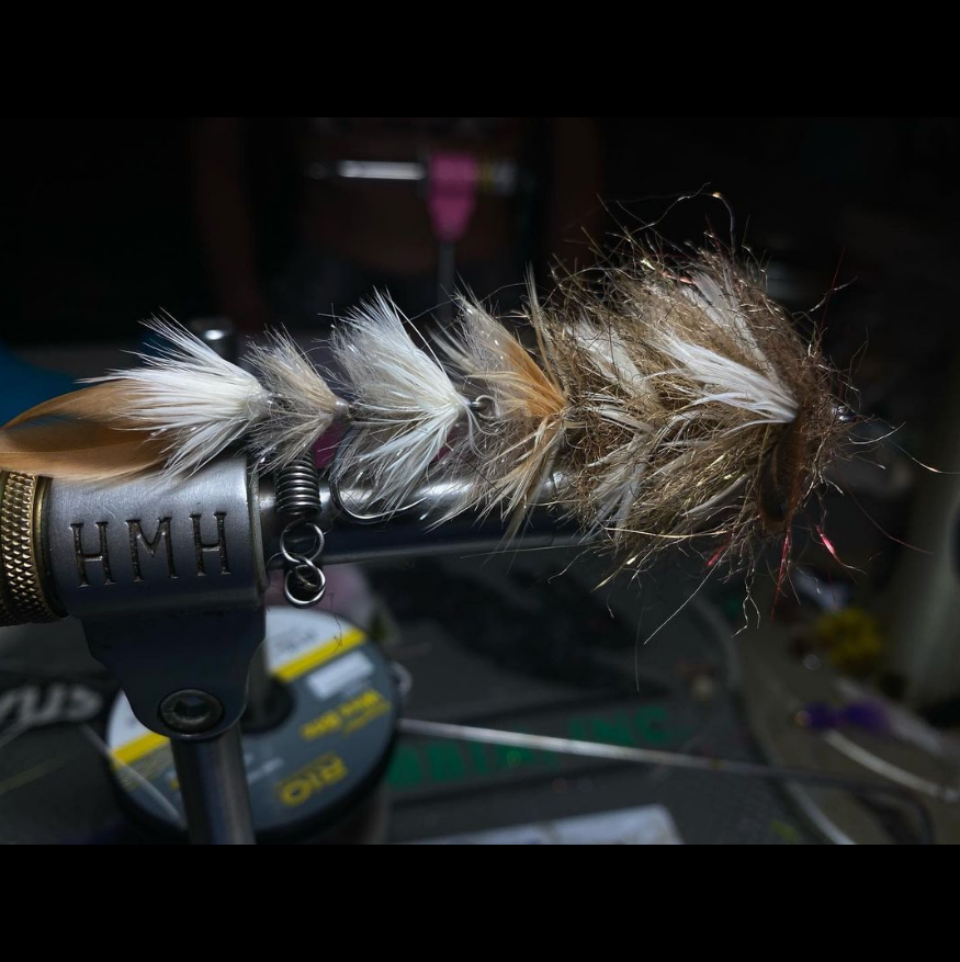 ZZ_Troutski's tweet photo. Love throwing Game Changers
@burton_erny
Tan and white cause I can’t fish pink all the time…..
#hmhvises #loonflytying #flytying #smalliesonthefly #hareline #whitingfarms #vevusthread #ahrexhooks #solarezflytying #artofthesport #saltwateronthefly https://t.co/5vUqLkTbXo