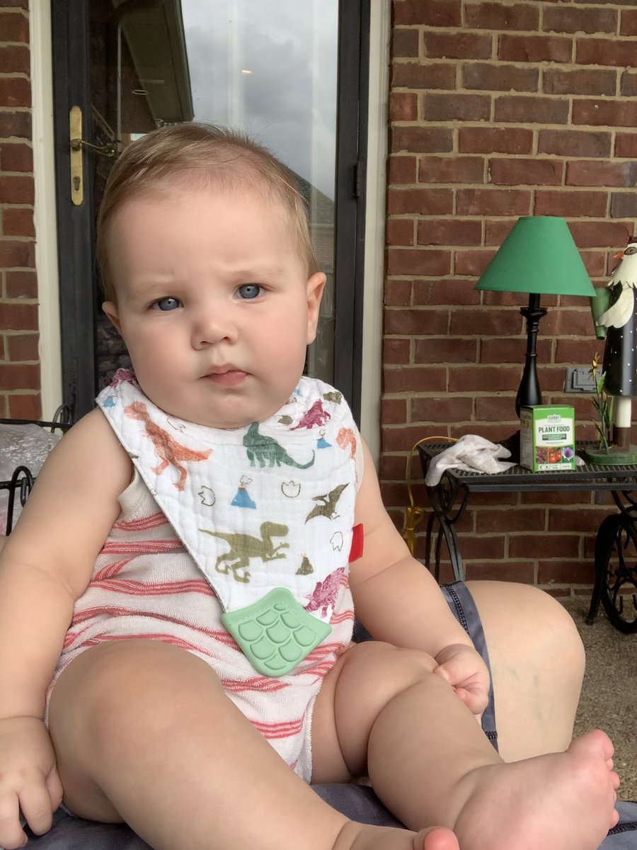 Brillebrand's tweet photo. My angel boy is turning 6 months old this week! https://t.co/G4vfJRWls7