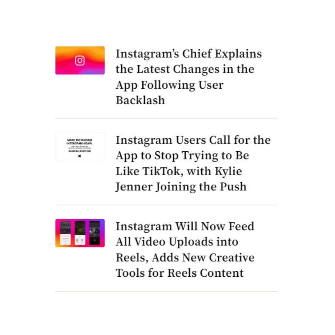 How much are you enjoying/disliking all the recent changes on Instagram?

#RocketGroup #CoolStoryGus