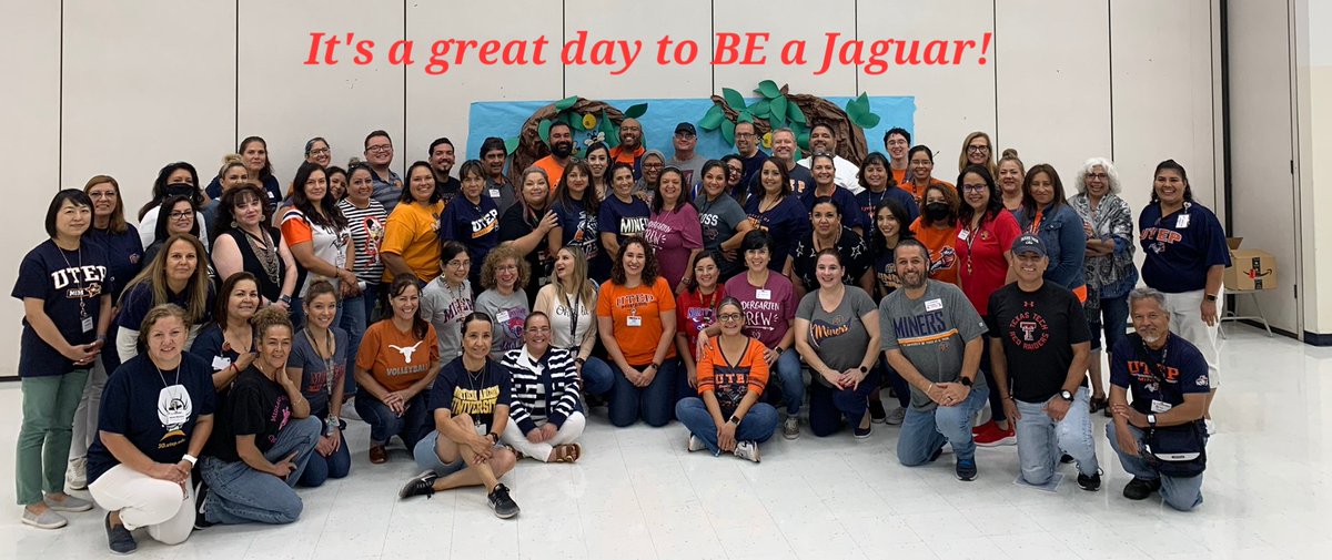 We are excited to see our Jaguars! Wishing everyone in <a href="/YsletaISD/">Ysleta ISD</a> an awesome school year. May we all Be Bold, Be Courageous, and Be The Change! <a href="/loop_north/">NorthLoopLibrary</a> <a href="/BrendaChR1/">Brenda Chacon-Robles, Ed.D.</a> <a href="/_IreneAhumada/">Irene Ahumada</a> #itsagreatdaytobeajaguar #THEDISTRICT <a href="/CPuga72/">C Puga</a> <a href="/Flores_Norma22/">Norma Flores</a>