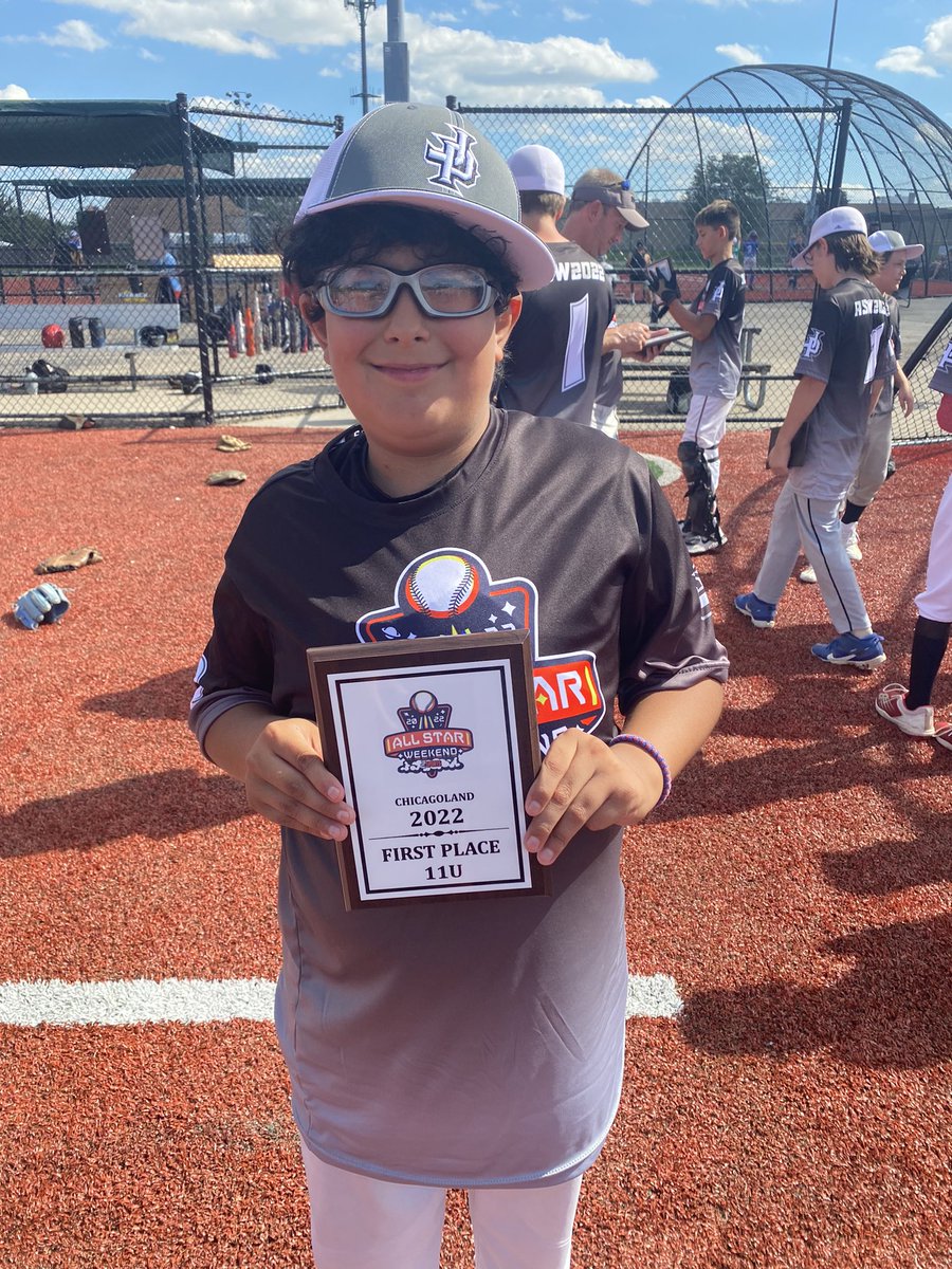 jackanthonynick's tweet photo. I had the pleasure of coaching this young man on my @PrestigeBall 11U team this summer. He earned multiple MVP tags during the season and today his @PlayJPSports tournament team won it all! Way to go Anthony! https://t.co/ffUnglMGyV