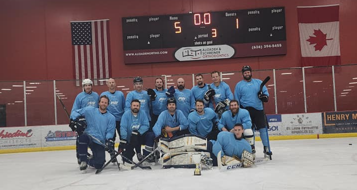 Congrats to the Ice Warehouse team as they captured a championship on home ice in the "Hotter than Hell Summer Bash" tournament! Way to represent the CAHL! #ForTheBrand