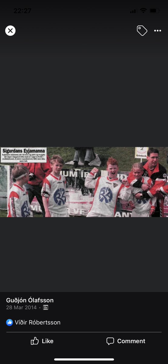 Takk ÍBV fyrir þetta frábæra sunnudagskvöld. Menn öfunda okkur í hvívetna en alltaf berjumst við saman sem einn maður og uppskerum titla. 
Ég kem tvíefldur í dalinn að ári, áfram ÍBV alltaf allstaðar! 
Dey fyrir þetta bandalag. 
#dalurinn #