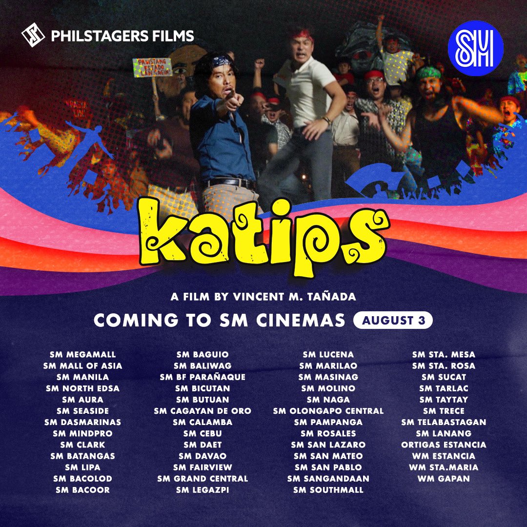 sailorcrp's tweet photo. 🚨 LOOK: Famas Best Picture Film #KATIPS is showing in SM Cinemas. Let's make it trend!

 (see complete list). See you in the theater! 

FAMAS AWARDS: 
| BEST PICTURE 
| BEST DIRECTOR 
| BEST ACTOR 
| BEST SUPPORTING ACTOR 
| BEST CINEMATOGRAPHY 
| BEST MUSICAL SCORE
| BEST SONG https://t.co/ldjTeLfNfD
