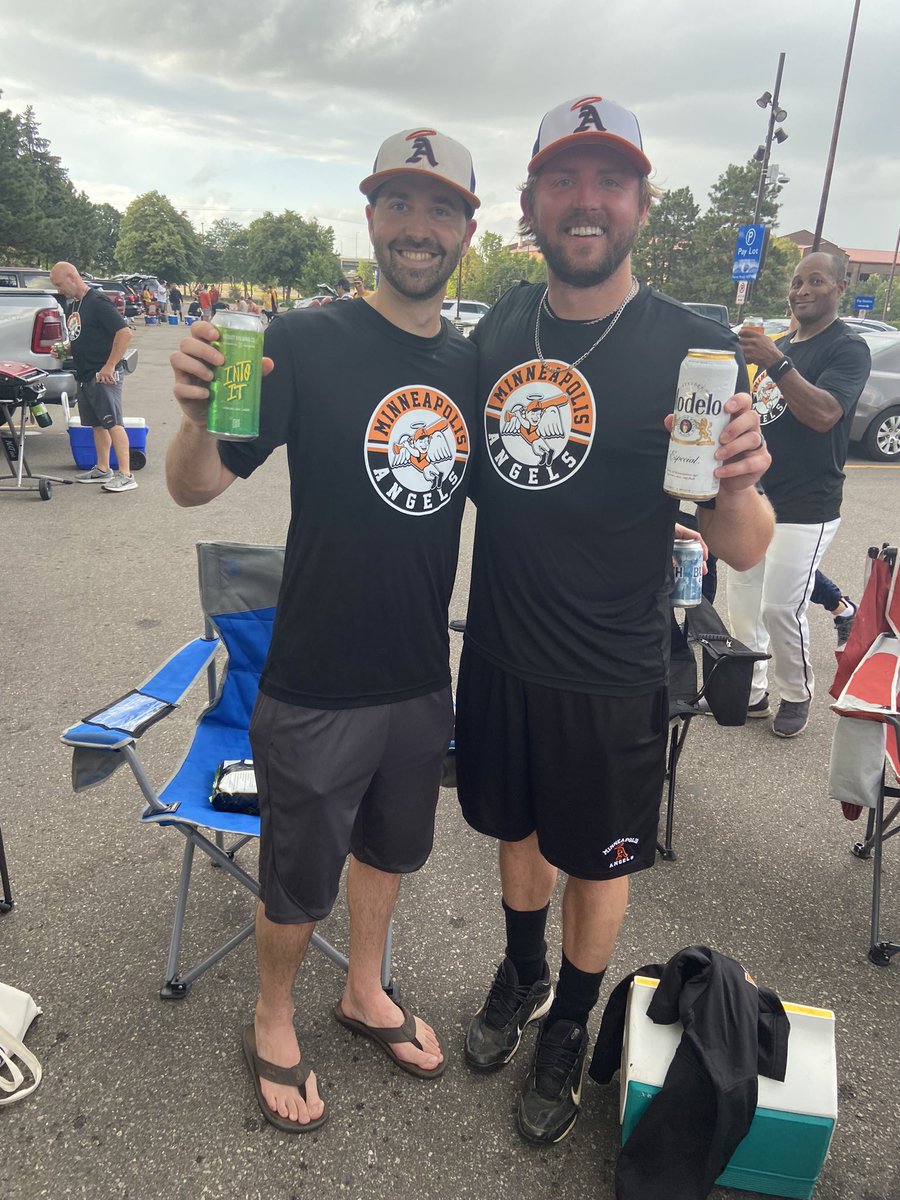 Donnie Slinger (@donnieslinger) on Twitter photo <a href="/MplsAngels/">Minneapolis Angels</a> advance to the Class A state tourney with a 9-6 win. <a href="/mannydiller1/">Danny Miller</a> and T. Branstad pee on baseballs 4 times each. <a href="/schaafsquatch9/">Chris Schaaf</a> drives in 3. <a href="/Suds89/">nick sutherland</a> bulldogs out of the pen for the W. Miller blows doors for the save. He and Schaaf are the Co-POGs: <a href="/MplsAngels/">Minneapolis Angels</a> advance to the Class A state tourney with a 9-6 win. <a href="/mannydiller1/">Danny Miller</a> and T. Branstad pee on baseballs 4 times each. <a href="/schaafsquatch9/">Chris Schaaf</a> drives in 3. <a href="/Suds89/">nick sutherland</a> bulldogs out of the pen for the W. Miller blows doors for the save. He and Schaaf are the Co-POGs:
