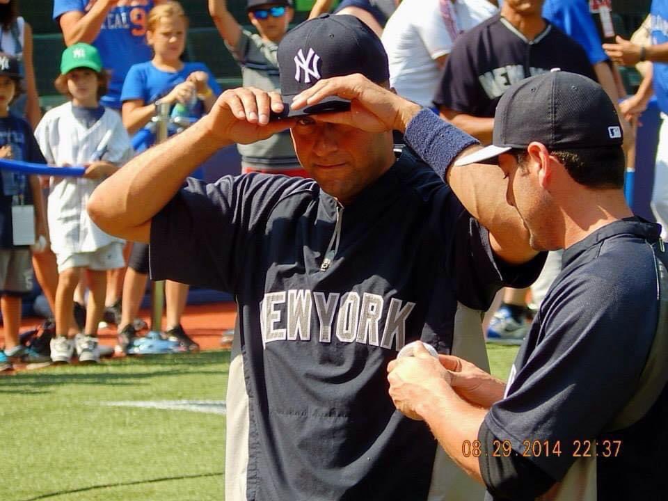 MichDeHond's tweet photo. The Captain @derekjeter https://t.co/HFMFgL4Wka
