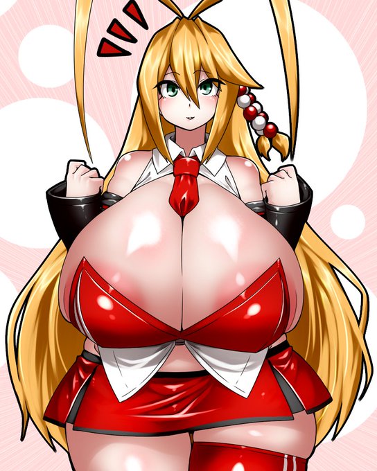 前回は「ケツ-!!」って感じになったので、「チチ-!!」って感じのもかいた 